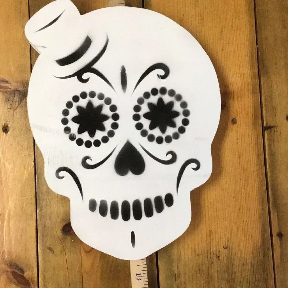 Hand made Halloween scroll, charcuterie board